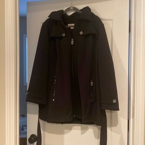 Michael kors tie front coat. Size XXL